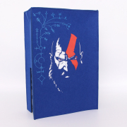 Deep Blue Protective Dust Prevent Cover Sleeve for PS5 Console - God of War 5 03