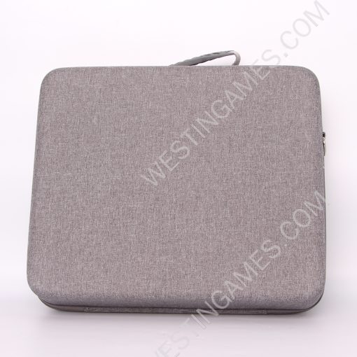 Protective Bag Adjustable Handle Bag Travel Carrying Case For PS5 Slim Console Grey - Image 2