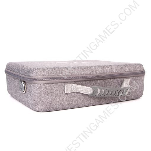 Protective Bag Adjustable Handle Bag Travel Carrying Case For PS5 Slim Console Grey - Image 6