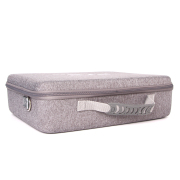 Protective Bag Adjustable Handle Bag Travel Carrying Case For PS5 Slim Console Grey 06