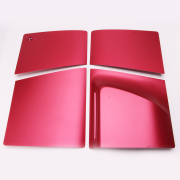 Replacement OEM Housing Case Faceplate Integrated Cover for Sony PS5 Slim HUD System - Red