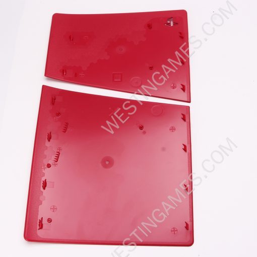 Replacement OEM Housing Case Faceplate Integrated Cover for Sony PS5 Slim HUD System - Red - Image 4