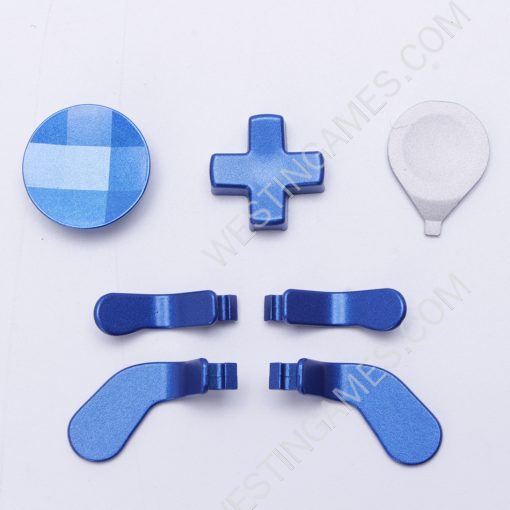 New 12Pcs Swap Thumbsticks Grips Metal Magnetic Stick Set for XBOX ONE Elite 2 Controller Full Blue - Image 3