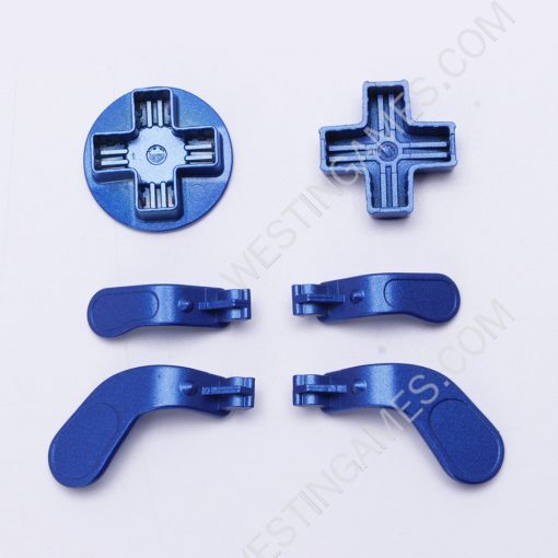 New 12Pcs Swap Thumbsticks Grips Metal Magnetic Stick Set for XBOX ONE Elite 2 Controller Full Blue - Image 4