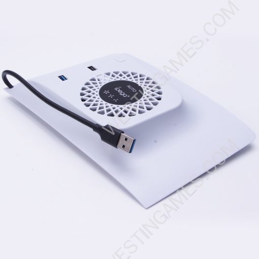 IPEGA Temperature Controlled Cooling Fan With Cooler with USB HUB and RGB Lights PG-P5S019 for PS5 SLIM - Image 5