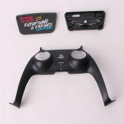 Replacement Fashion Top and Buttom with Touch Pad Housing Case Cover for PS5 v2.0 v3.0 Controller - James Limited 05