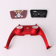 Replacement Fashion Top and Buttom with Touch Pad Housing Case Cover for PS5 v2.0 v3.0 Controller - One Piece 05