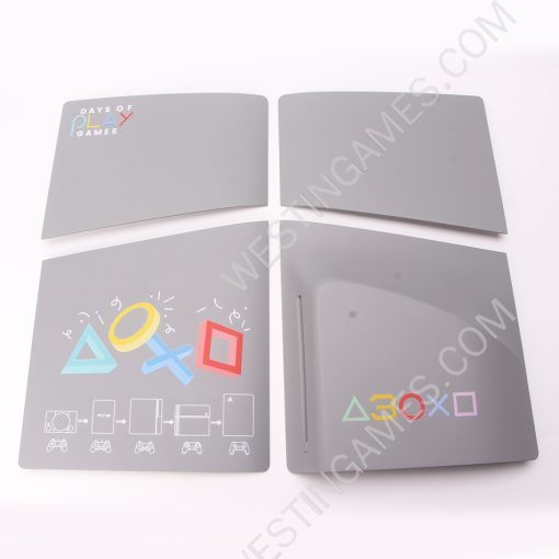 Replacement Fashion Housing Case Faceplate Cover with Vented Design for PS5 Slim HUD System - 30th anniversary