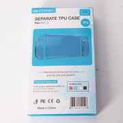 Soft TPU with Handle Grip Case and Ergonomic Shock-Absorption Cover for switch 2 - Clear 03