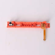 Original Right Plastic Rail Assembly with Flex Cable Replacement for NS Switch Joy-con - orange 03