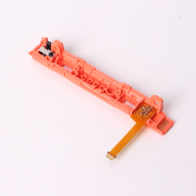 Original Right Plastic Rail Assembly with Flex Cable Replacement for NS Switch Joy-con - orange 06