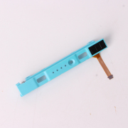 Original Left Plastic Rail Assembly with Flex Cable Replacement for NS Switch Joy-con - Blue