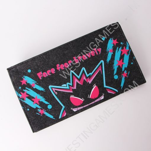 Black Protective Dust Prevent Cover Sleeve for Switch 2 Console - Gengar