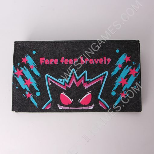 Black Protective Dust Prevent Cover Sleeve for Switch 2 Console - Gengar - Image 3