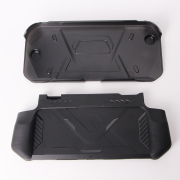 Anti-Slip TPU+PC Full Protective Case Ergonomic Handle Grip Support Disassembly for Switch 2 Black 05