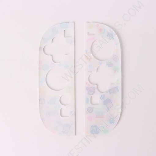Gamepad Skin Shell Protective Transparent Split PC Case Cover for NS Switch 2 Joycon - Cartoon Story - Image 5