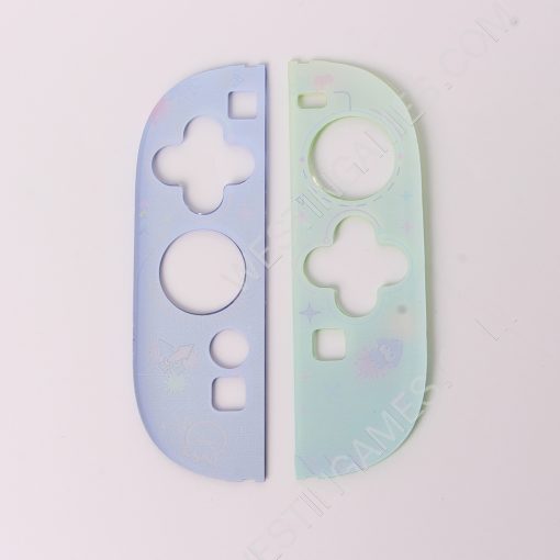 Gamepad Skin Shell Protective Transparent Split PC Case Cover for NS Switch 2 Joycon - Splatoon - Image 5