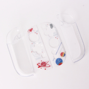 Gamepad Skin Shell Protective Transparent Split PC Case Cover for NS Switch 2 Joycon - Starry Sky 02