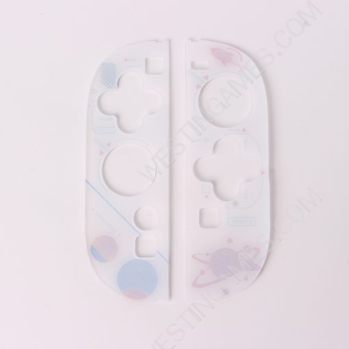 Gamepad Skin Shell Protective Transparent Split PC Case Cover for NS Switch 2 Joycon - Starry Sky - Image 5