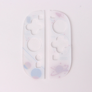 Gamepad Skin Shell Protective Transparent Split PC Case Cover for NS Switch 2 Joycon - Starry Sky 05