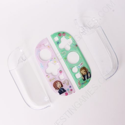Gamepad Skin Shell Protective Transparent Split PC Case Cover for NS Switch 2 Joycon - ‌K-ON - Image 2