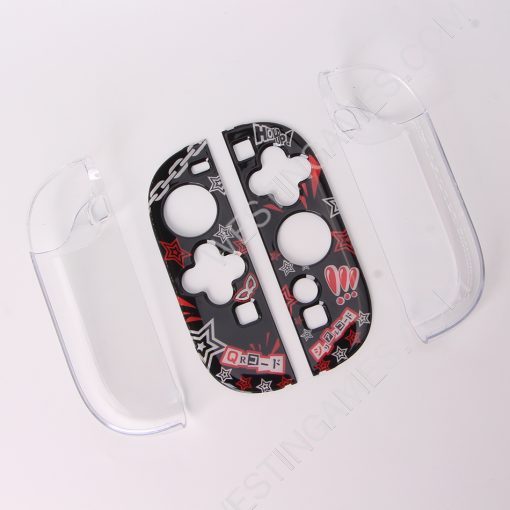 Gamepad Skin Shell Protective Transparent Split PC Case Cover for NS Switch 2 Joycon - Persona - Image 2