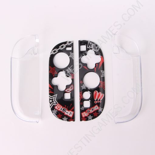 Gamepad Skin Shell Protective Transparent Split PC Case Cover for NS Switch 2 Joycon - Persona - Image 3