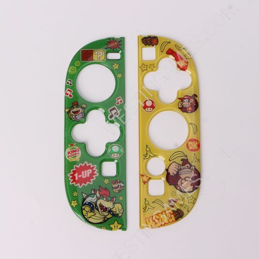 Gamepad Skin Shell Protective Transparent Split PC Case Cover for NS Switch 2 Joycon -Bowser and Donkey Kong - Image 4
