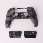Replacement Fashion Top Cover with Touch Pad Housing Case for PS5 v2.0/3.0/4.0 Controller - Camouflage Grey 03