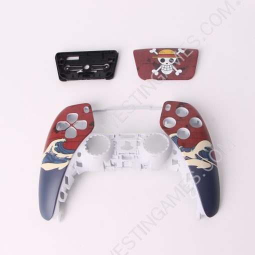 Replacement Fashion Top Cover with Touch Pad Housing Case for PS5 v2.0/3.0/4.0 Controller - One Piece - Image 3
