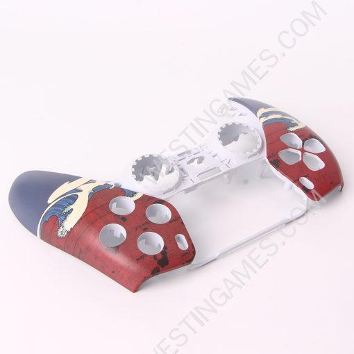 Replacement Fashion Top Cover with Touch Pad Housing Case for PS5 v2.0/3.0/4.0 Controller - One Piece - Image 4
