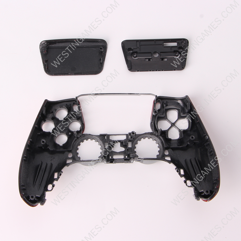 Replacement Fashion Top Cover with Touch Pad Housing Case for PS5 v2.0/3.0/4.0 Controller - Red Spider - Image 4