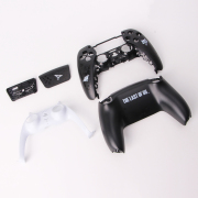 Replacement Fashion Top and Buttom with Touch Pad Housing Case Cover for PS5 v2.0 v3.0 Controller - The Last of us