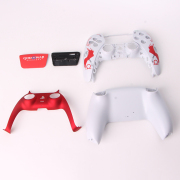 Replacement Fashion Top and Buttom with Touch Pad Housing Case Cover for PS5 v2.0 v3.0 Controller - God of War 2 03
