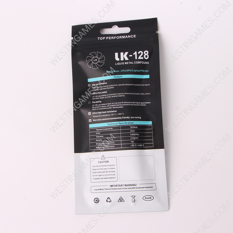 LK-128 5g Liquid Metal Thermal Paste For CPU GPU Graphics Card Cpu Laptop Heat Dissipation Ps5 Liquid Metal Thermal Paste - Image 4