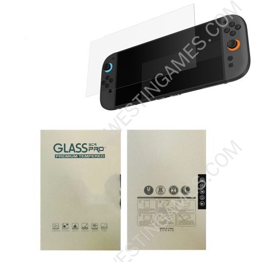 Premium 9H 2.5D Tempered Glass Film 0.26mm Anti-fingerprint Screen Protector Guard for NS Switch 2
