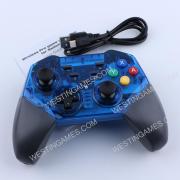 Wireless Bluetooth for Gamepad Controller with Turbo for Switch/PC/Android - - Clear Blue 02