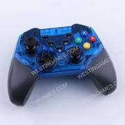 Wireless Bluetooth for Gamepad Controller with Turbo for Switch/PC/Android - - Clear Blue 03
