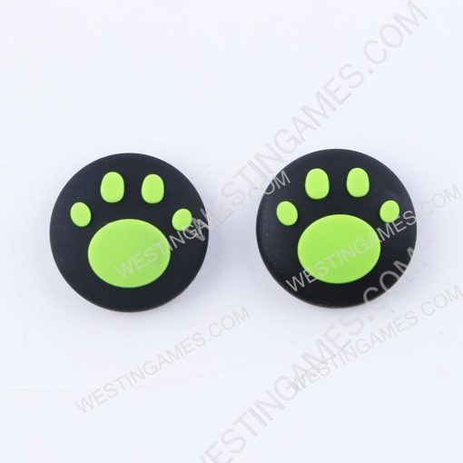 New Cut Cat Paw Thumb Grips Analog Caps Silicone Rubber For NS switch Joy-con - Image 3