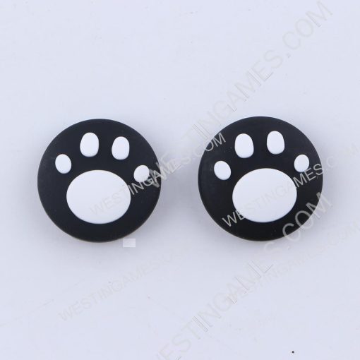 New Cut Cat Paw Thumb Grips Analog Caps Silicone Rubber For NS switch Joy-con - Image 5