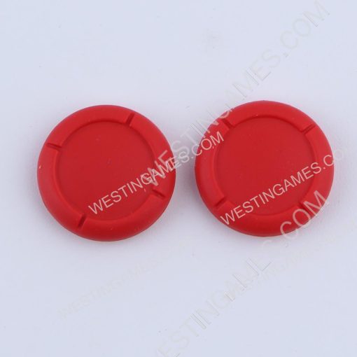 Replacement Analog Stick Silicon Grip Cap for Switch and Lite - Red