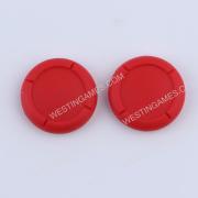 Replacement Analog Stick Silicon Grip Cap for Switch and Lite - Red