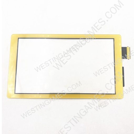 Original Outer Glass Touch Screen Digitizer Replacement Parts for Switch lite - yellow