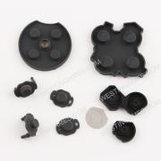 Buttons Conductive D-Pad ABXY L R Rubber 9 Pieces Set for NS switch Pro Controller