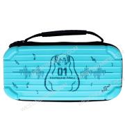 Blue Protective Storage Hard Case Carrying Bag for Switch Lite - Hatsune Miku