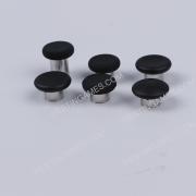 12Pcs Swap Thumbsticks Grips Metal Magnetic Stick Set for XBOX ONE Elite 2 Controller - Silver 02