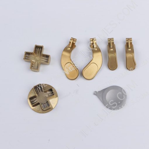 13Pcs Swap Thumbsticks Grips Metal Magnetic Stick Set for XBOX ONE Elite 2 Controller - Gold - Image 3