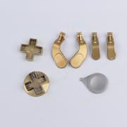7in1 Paddles Buttons with D-pad Set Replacement Parts for XBOX ONE Elite Controller Gold