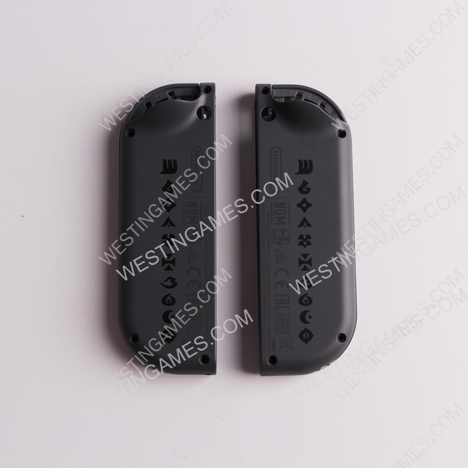 Left and Right Housing Cover Case with SL SR Button Set for Switch Joy-con Monster Hunter Grey - Image 2