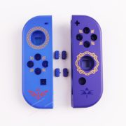 Left and Right Housing Cover Case with SL SR Button Set for Switch Joy-con Zelda Blue